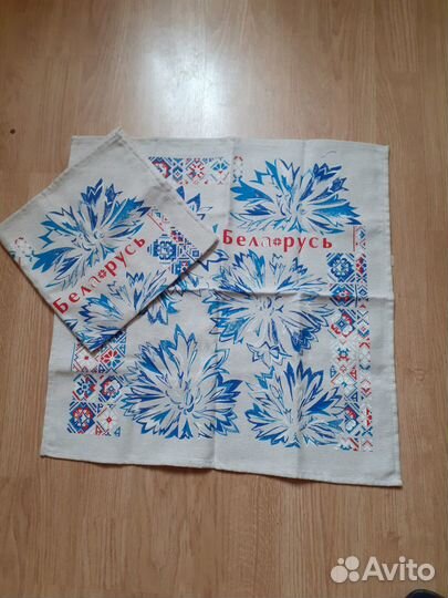 Салфетки льняные и пластиковые