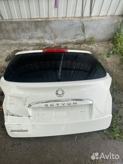 Крышка багажника ssang yong action