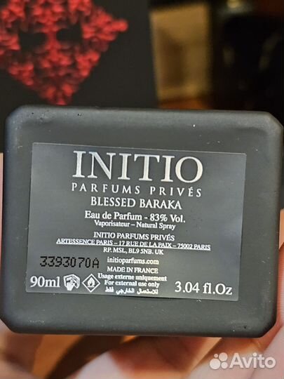 Initio Parfums Prives Blessed Baraka