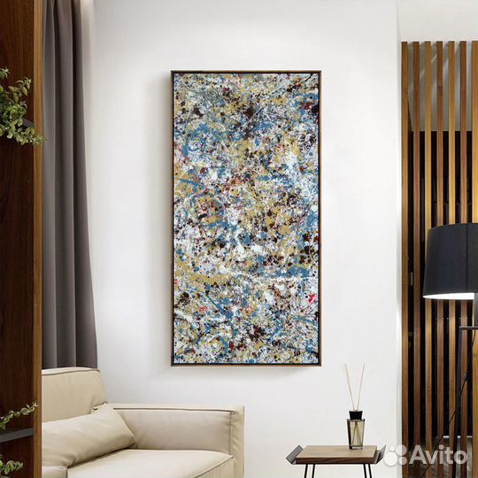 Большие абстракции в интерьер