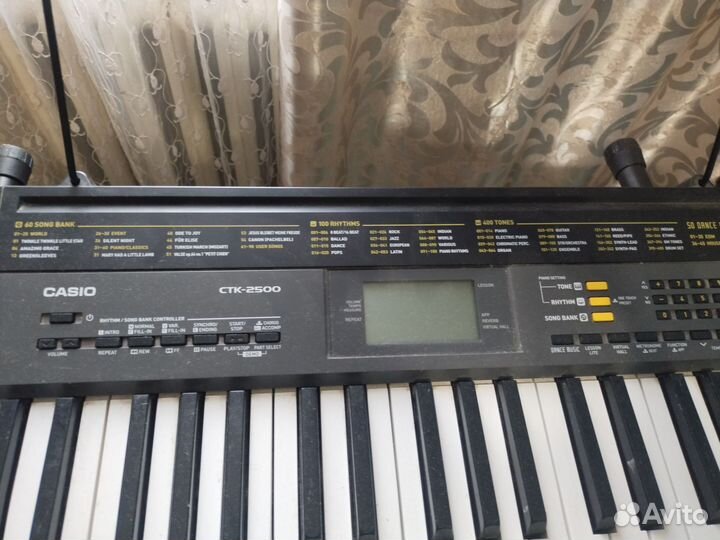 Синтезатор casio ctc-2500