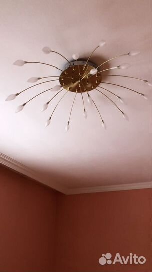 Люстра потолочная бу