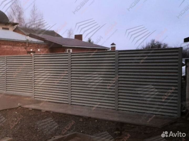 Забор жалюзи еврозабор