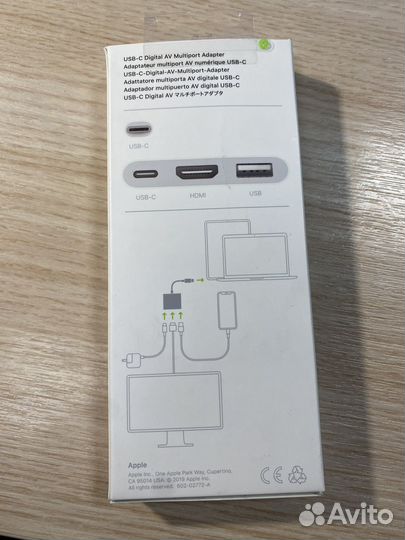 Адаптер Apple USB-C Ditital AV multiport adapter