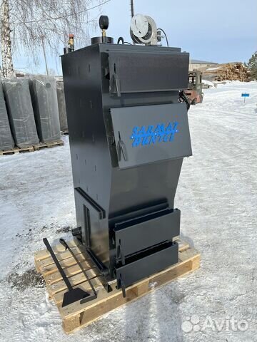 Твердотопливный котел длительного горения