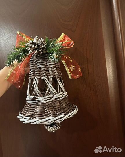 Колокольчик из бумажной лозы