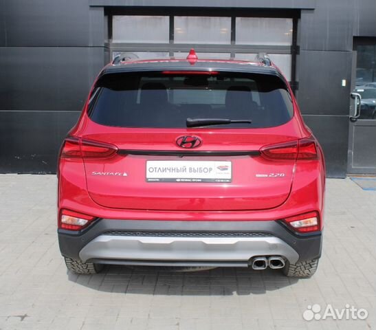 Hyundai Santa Fe 2.2 AT, 2019, 43 635 км