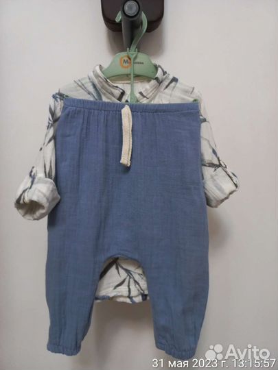 Детский муслиновый костюм на мальчика