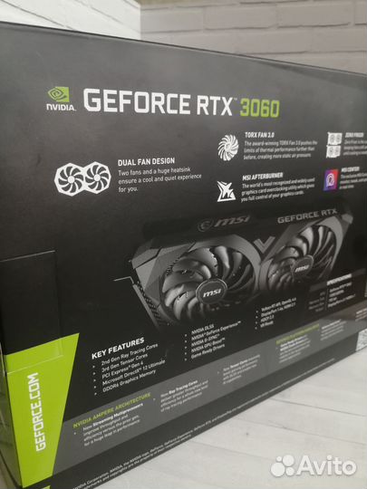Видеокарта RTX 3060 12 Gb
