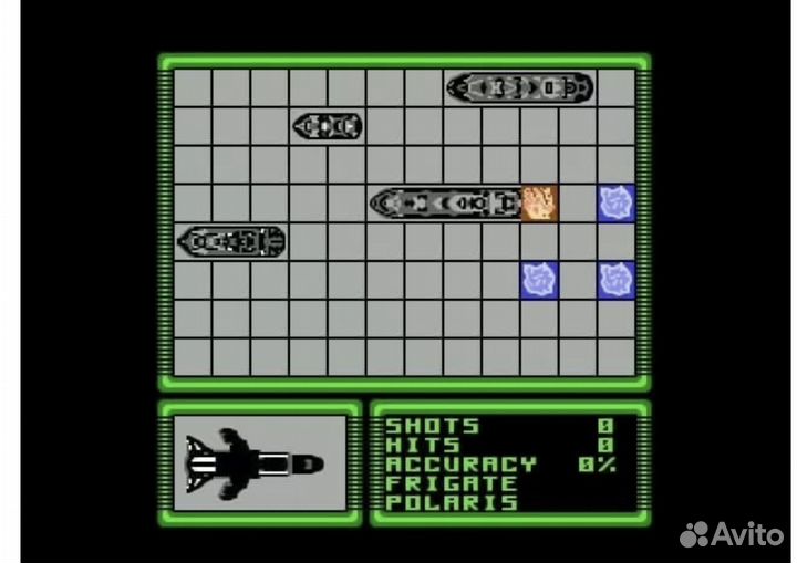 Картридж dendy морской бой для приставки сега