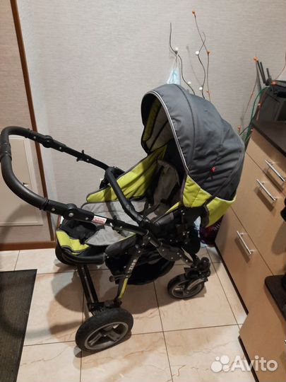 Коляска 2 в 1 Adbor Zipp Yellow