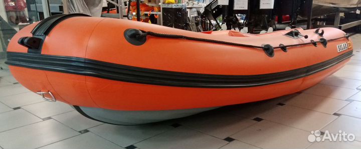 Лодка надувная Солар/Solar 330 К Оптима Оранжевый