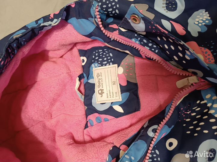 Зимний комбинезон для девочки