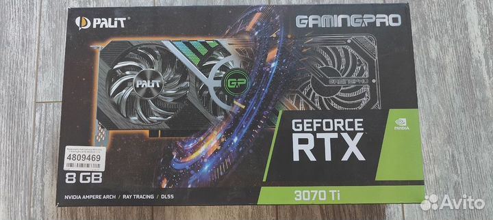 Palit GeForce RTX 3070 Ti GamingPro