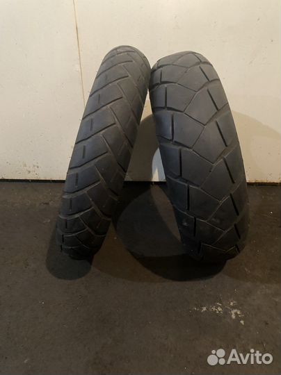 Мото покрышки R17/R19 комплект