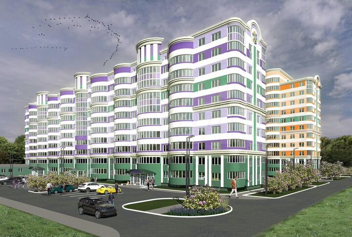 2-к. квартира, 60,7 м², 2/11 эт.