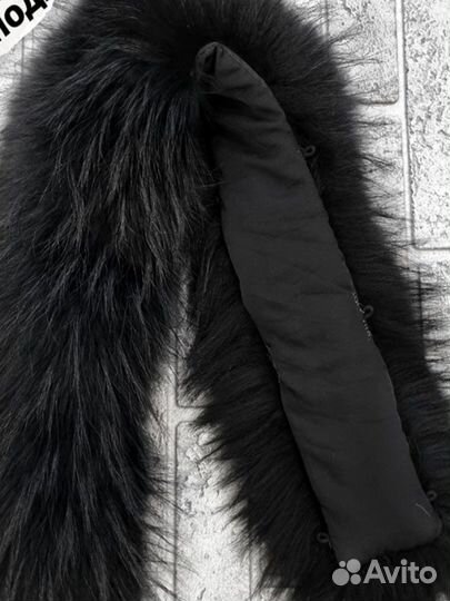 Опушка на капюшон, мех натуральный