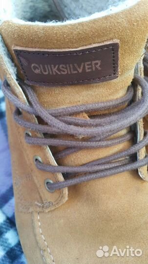 Ботинки Quicksilver зима натуральные 43