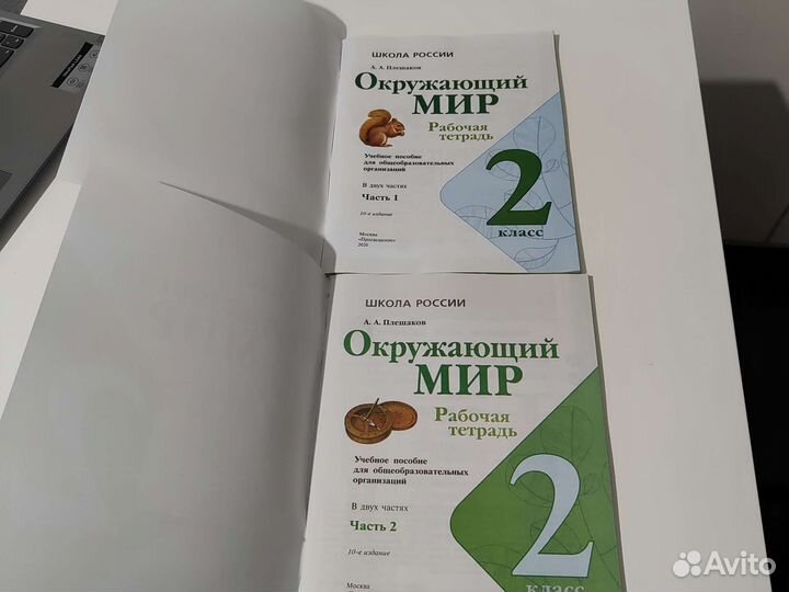 Рабочая тетрадь окружающий мир 2 части 2 класс