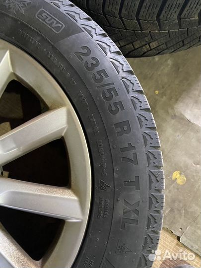 Зимняя резина с дисками r17