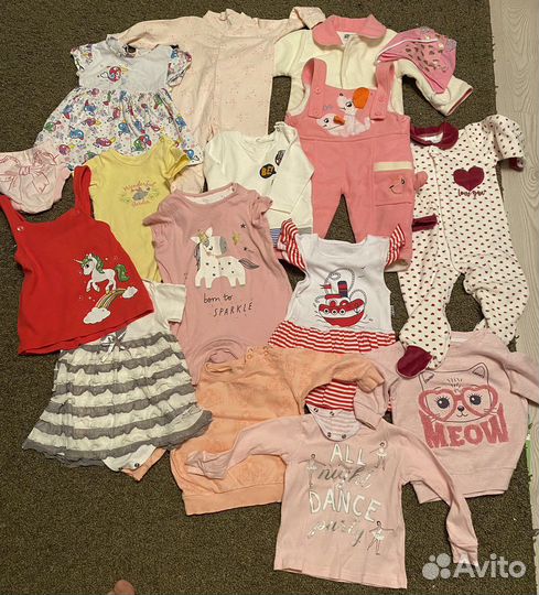 Вещи пакетом на девочку