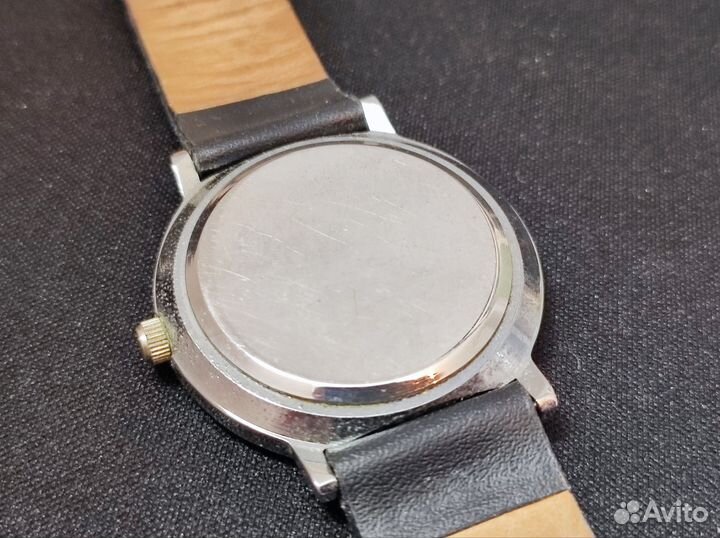 Часы nokia кварц с кожаным ремешком