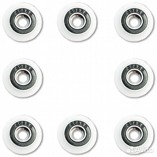 Сменные колесики для роликов душевой кабины 10 шту