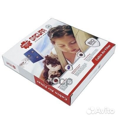 Фильтр салона sakura BioGuard Ag+ /антибактер