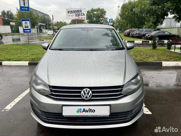 Volkswagen Polo 1.6 AT, 2018, 98 000 км