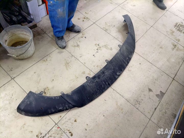 Юбка переднего бампера Porsche Macan l