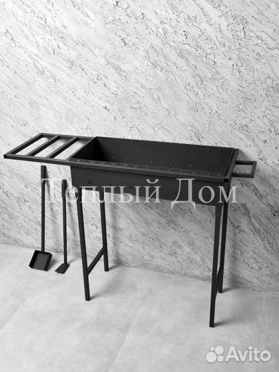 Мангал на 12 шампуров