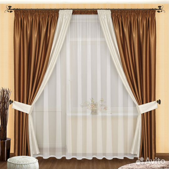 Пошив и дизайн штор