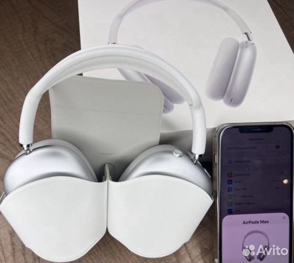 Airpods Max алюминий airoha белый