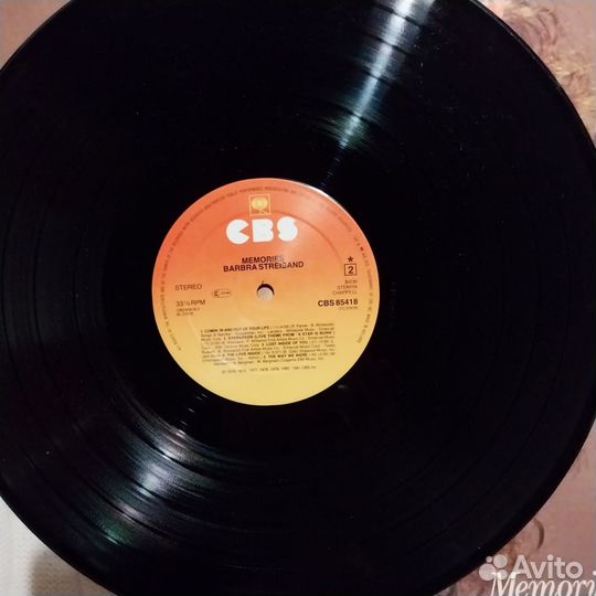 Винил 33об. Барбара Стрэйзанд. 1981г Голландия