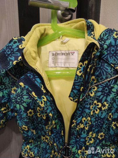 Зимний комбинезон kerry 92 для девочки