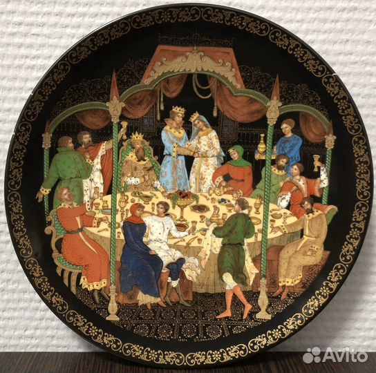 Настенная тарелка лфз