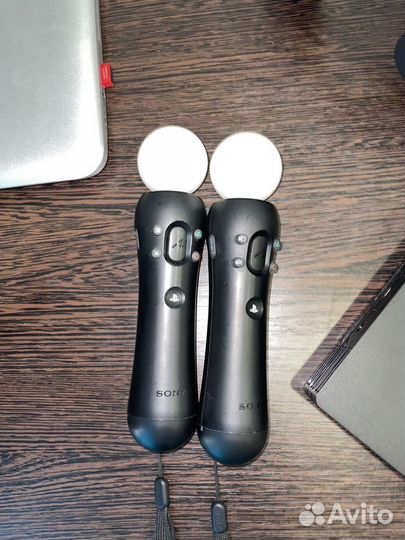 PS VR v.2. PS Camera v.2. PS Move (2шт)