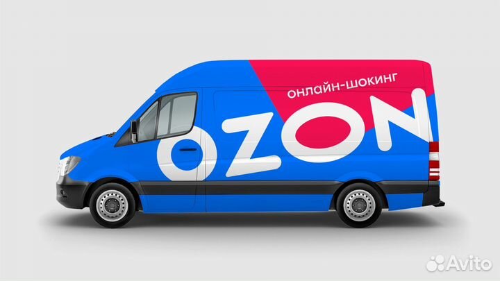 Водитель в Ozon на Ford Транзит