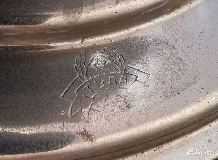 Самовар старинный угольный рюмка косички Тула