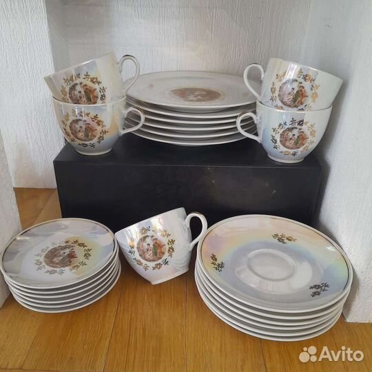 Чайно-кофейный сервиз от Кольдиц, ГДР