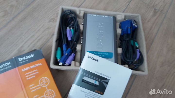 Переключатель KVM D-link dkvm-4K