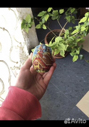 Пасхальное яйцо из бисера