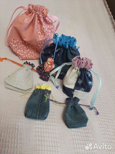 Дамскиет- штучки(мешочки ),ручная работа