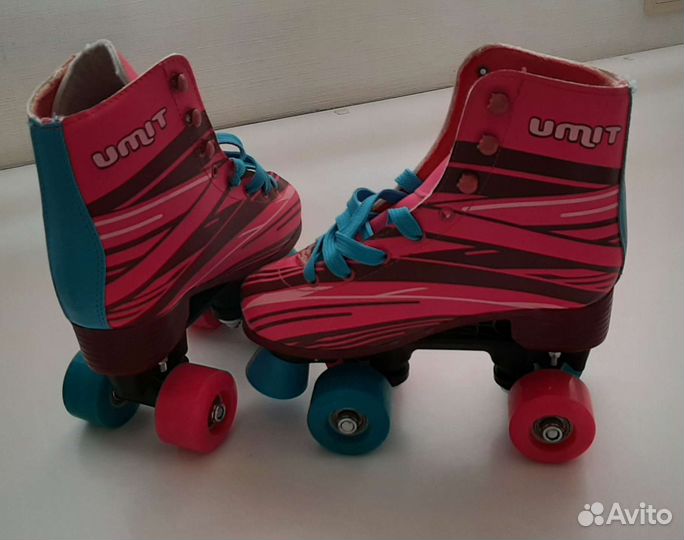Роликовые коньки квады рр33-35