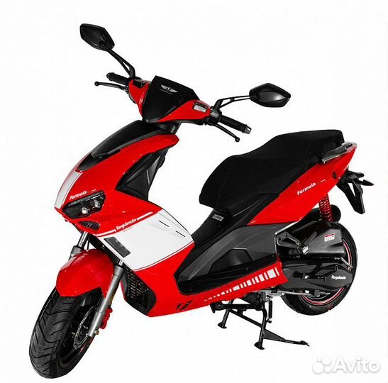 Скутер Regulmoto Formula 125 (LJ125T-8M) красный