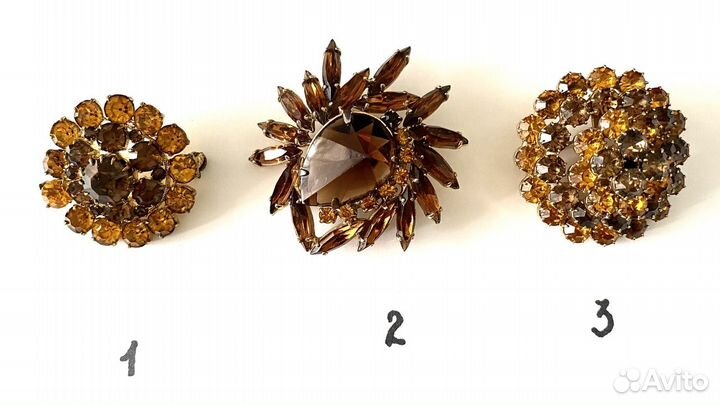 Броши времен СССР