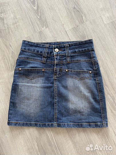 Юбка джинсовая