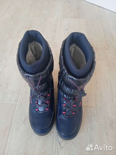 Сапоги зимние для девочки 34