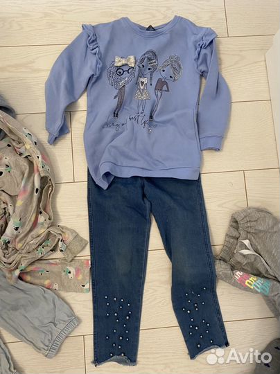 Пакет вещей на девочку весна-лето 116-122