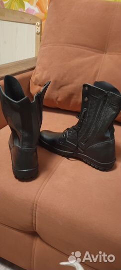 Ботинки кожаные (берцы) размер 43